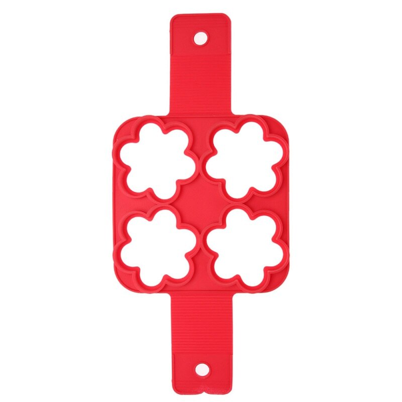 Kitchen Pancake Maker Nonstick Cooking Tool Pancakes Cheese Cooker Pan Flip Pancake Mold Fried-egg Maker: Flower