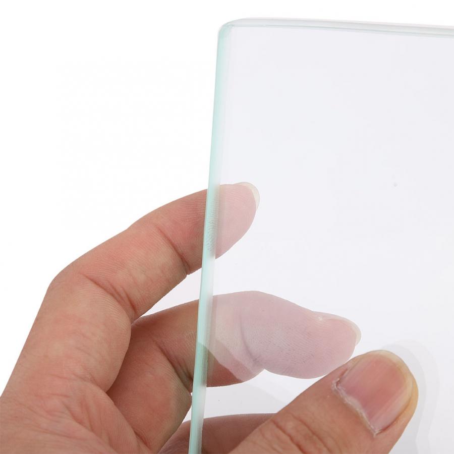 Nahkatyövälinesarjat nahan kiillotus karkaistu lasi kiillotuskone slicker nahka askartelutyökalut 130 x 100 x 8mm vaatteisiin