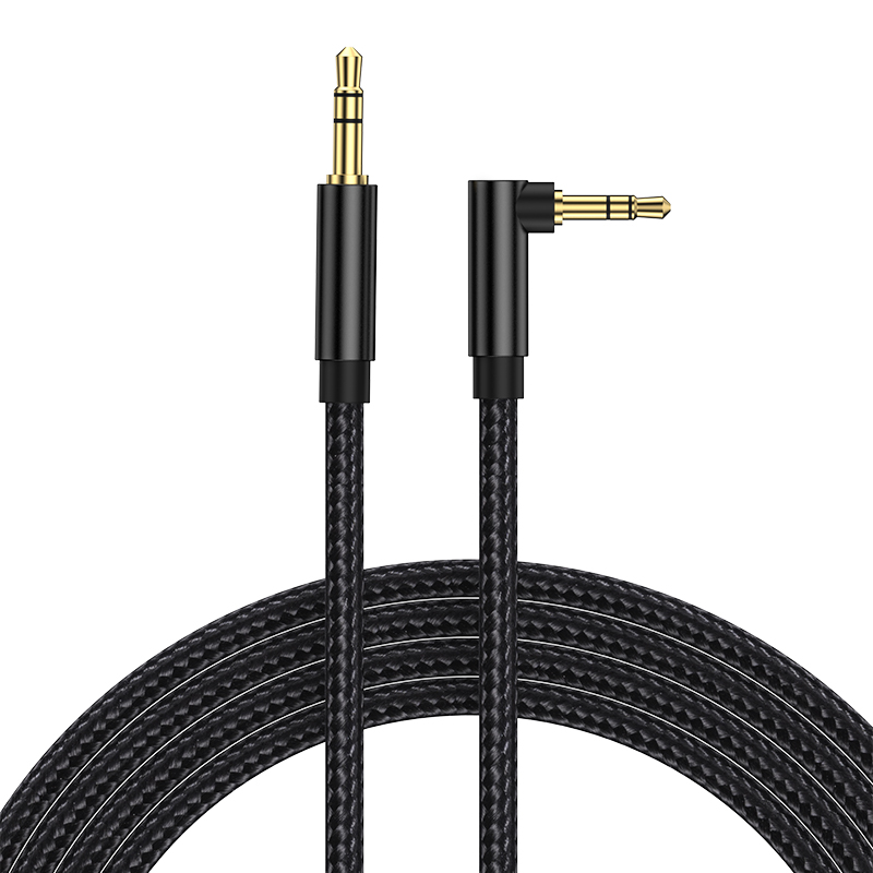 Cable de Audio auxiliar tipo C a macho de 3,5mm, adaptador de conector para auriculares, altavoz, para coche, para Samsung, Xiaomi, Redmi, Huawei, Honor: Azul / 1 m