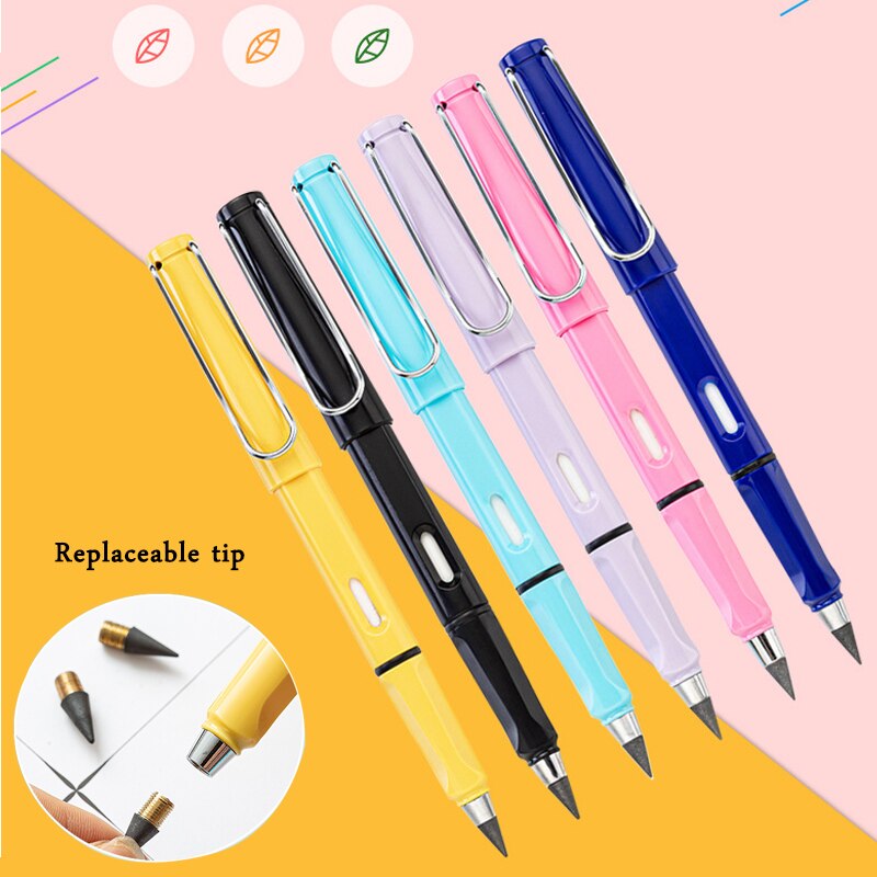 Black Science and Technology Pencil Students' Writing Is Not Easy To Break Pencil School Stationery Office Supplies
