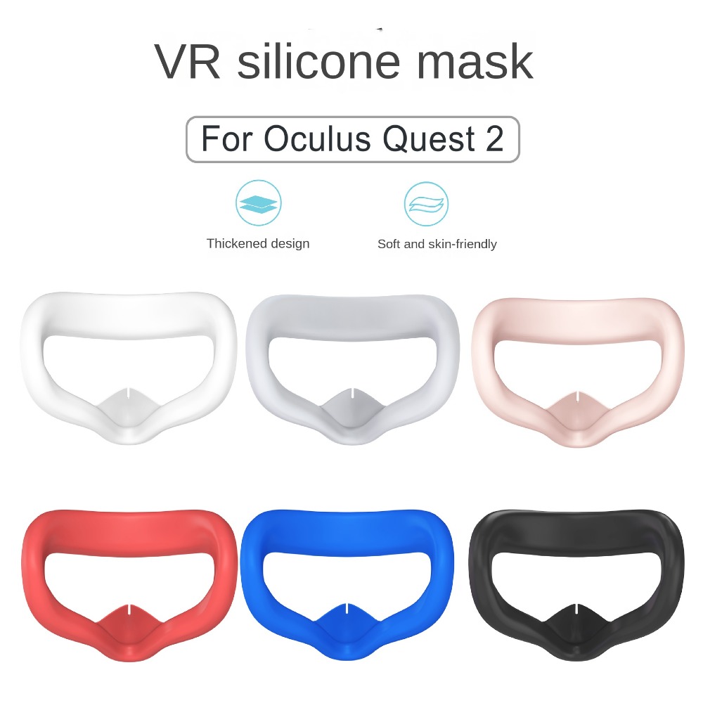 VR Headset Gesicht Silikon Abdeckung Kissen Weiche Pads Für Oculus Suche 2 VR Zubehör
