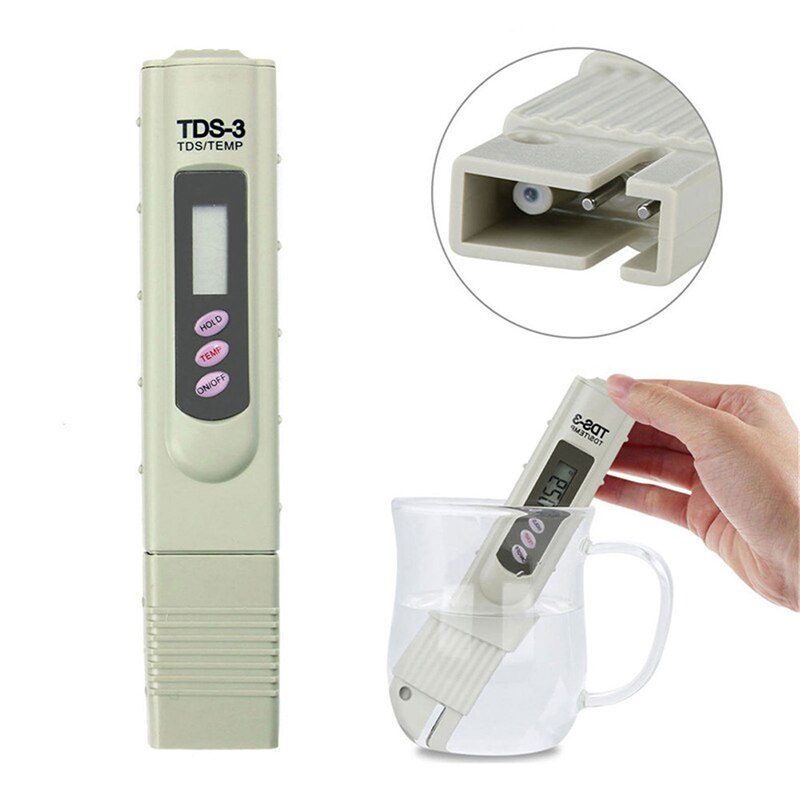 Digital LCD TDS Meter pH Tester Aquarium Hydroponic Water Monitor Test Pen