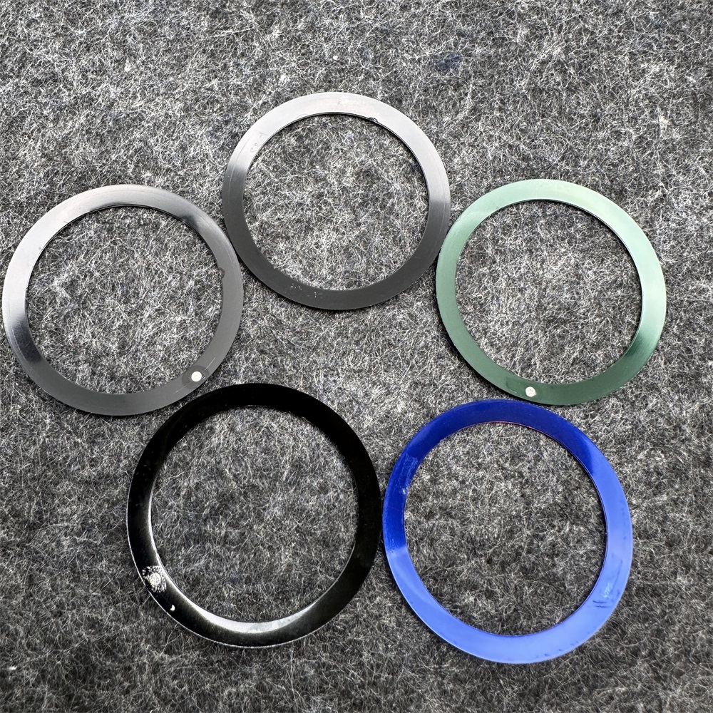 Accesorios para relojes Bisel de reloj de aluminio 30,7 mm-3,5 mm Insertos para relojes Piezas de repuesto para relojero