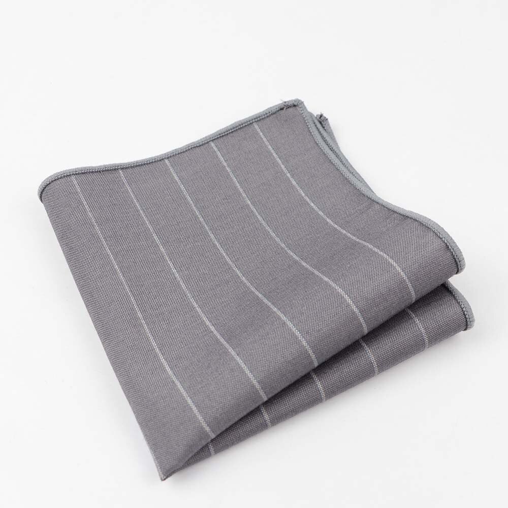 Qtuie Heren stoffen zakdoeken, heren zakdoeken katoen stoffen zakdoeken wit, 40 x 40 cm zakdoek wit voor vrouwen en mannen, 6 stuks, 40x40