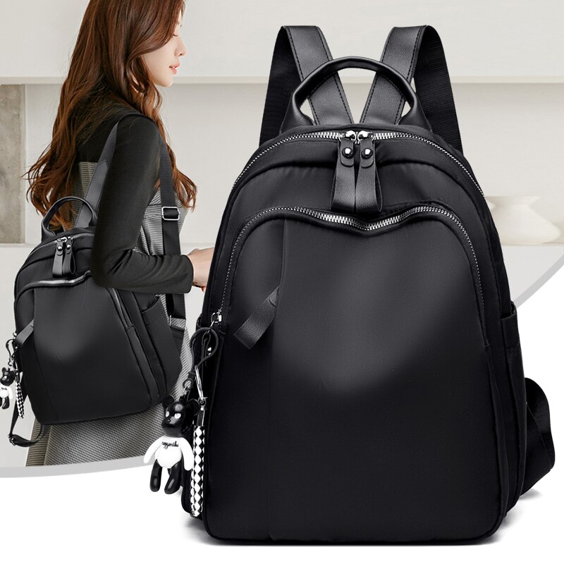 Leichte frauen Rucksack Oxford Wasserdicht Klassische Elegante Mädchen Rucksack Einkaufen Freizeit Schule Tasche Neue