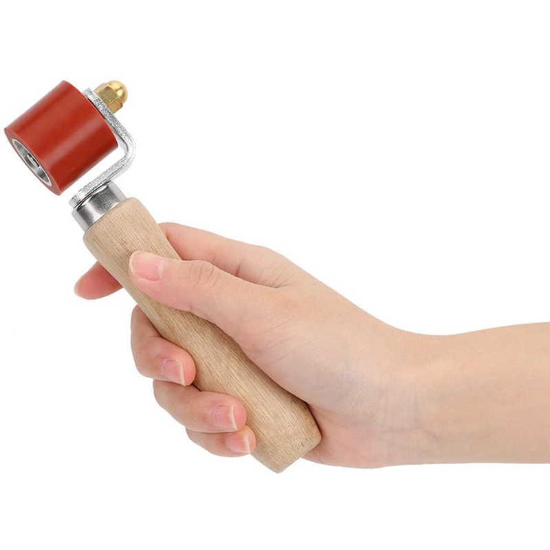Hand Pressure Roller 28Mm Silicone Pressure Roller Rolle For PVC/TPO/EPDM Roofing Tools Flooring Tools Welding Tool