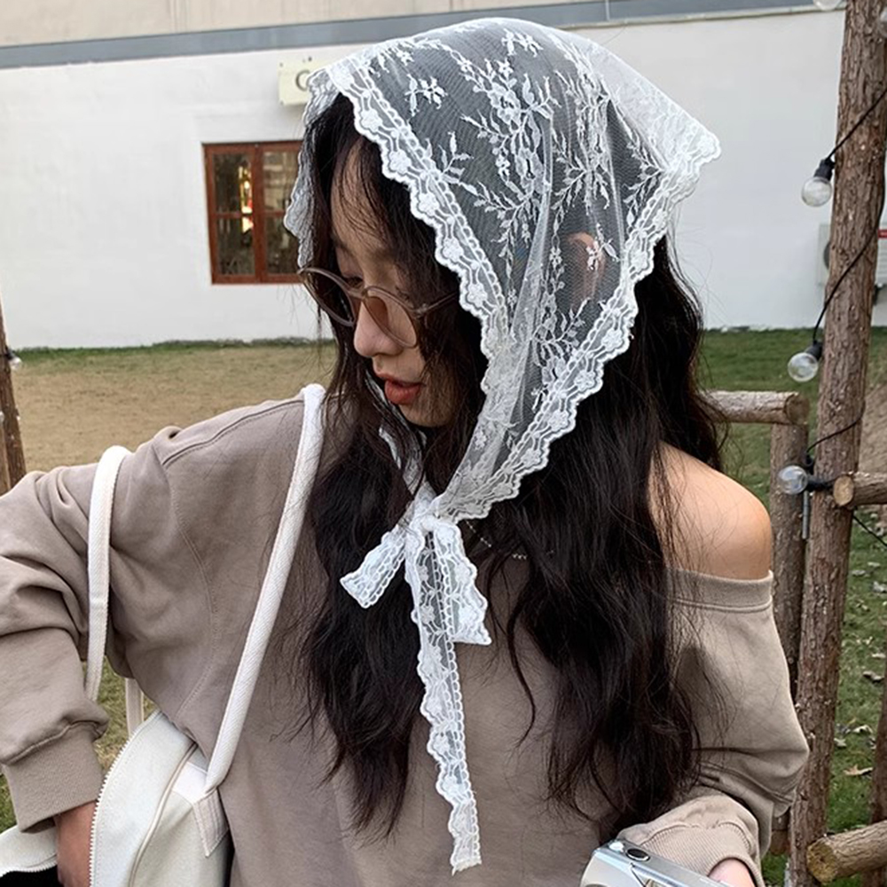betroffen Weiße Haarbänder Für Frauen Mädchen Einfache Bandana Haar Schal Damen Französisch Stirnband Haar Bands Sommer Frensh