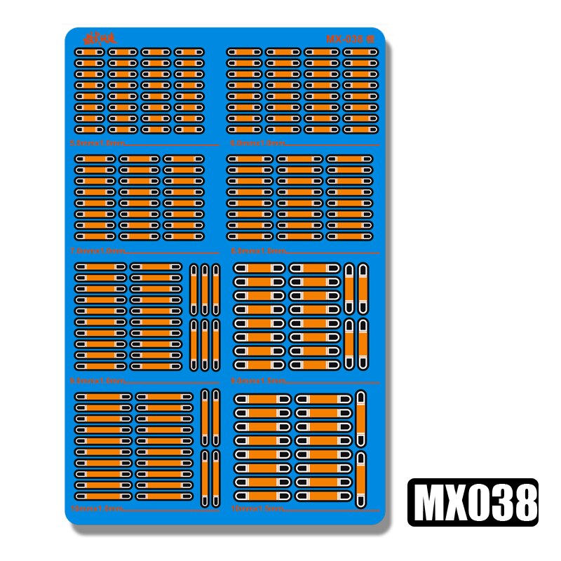 Modellmodifikation dichroitischer detailstab für modifikation  mx037-042: Mx038