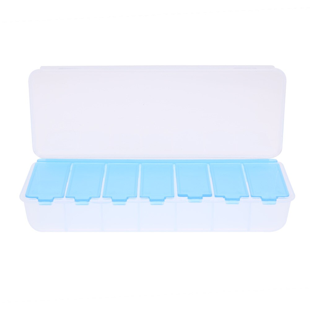 7 Grids Pill Box Holder Tablet Storage Travel Pill Dispenser Storage Box Medicine Case Organizer Container Pill Box Splitters: Default Title
