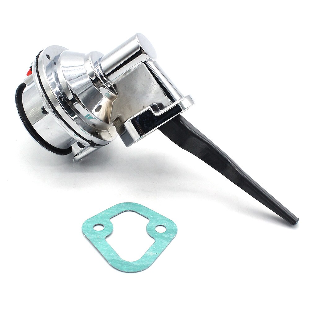 Mechanische Kraftstoff Pumpe Chrom 115 GPH 6,5 PSI für Ford FE 352 360 390 427 428 Auto Zubehör PCE 146,1019