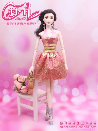 30cm Doll Dress Clothes suit for licca For ob24 ob27 Doll for Mengfan Doll Accessories Baby Toys Best Girl': violet