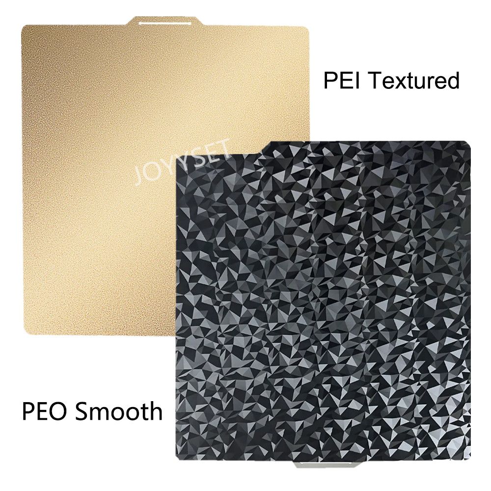 Build Plate for Bambu lab P1P P1S X1C A1 X1E Smooth Spring Steel Sheet PEI PEO PET Heatbed for Bambulab X1 carbon Build Plate: WHITE