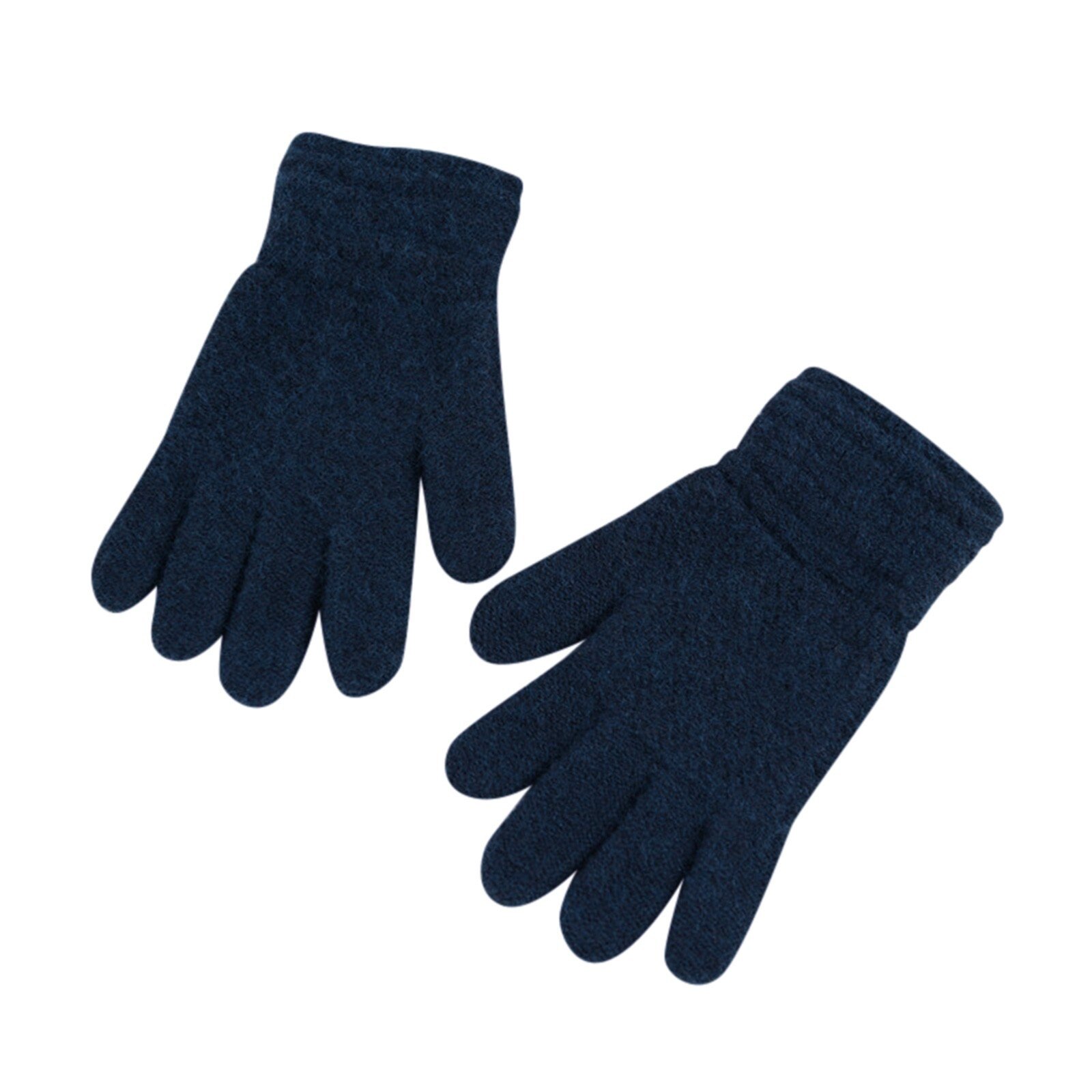 Kinderen Kids Winter Warm Thicken Handschoenen Effen Gebreide Flip Vinger Wanten Handschoenen Voor Kinderen Peuter Kids Gebreide Volledige Vinger: NY