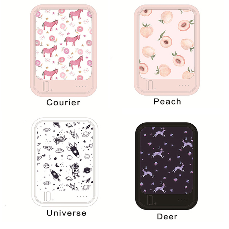 Liberfeel Mini Power Bank 10000 mAh Original Cute Cartoon Power Bank Light Weight Power Bank Type C 2 Input