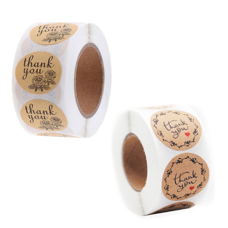 250pcs/roll Especially for You Stickers Kraft Seal Labels Handmade Scrapbooking Packaging Stationery Decoration