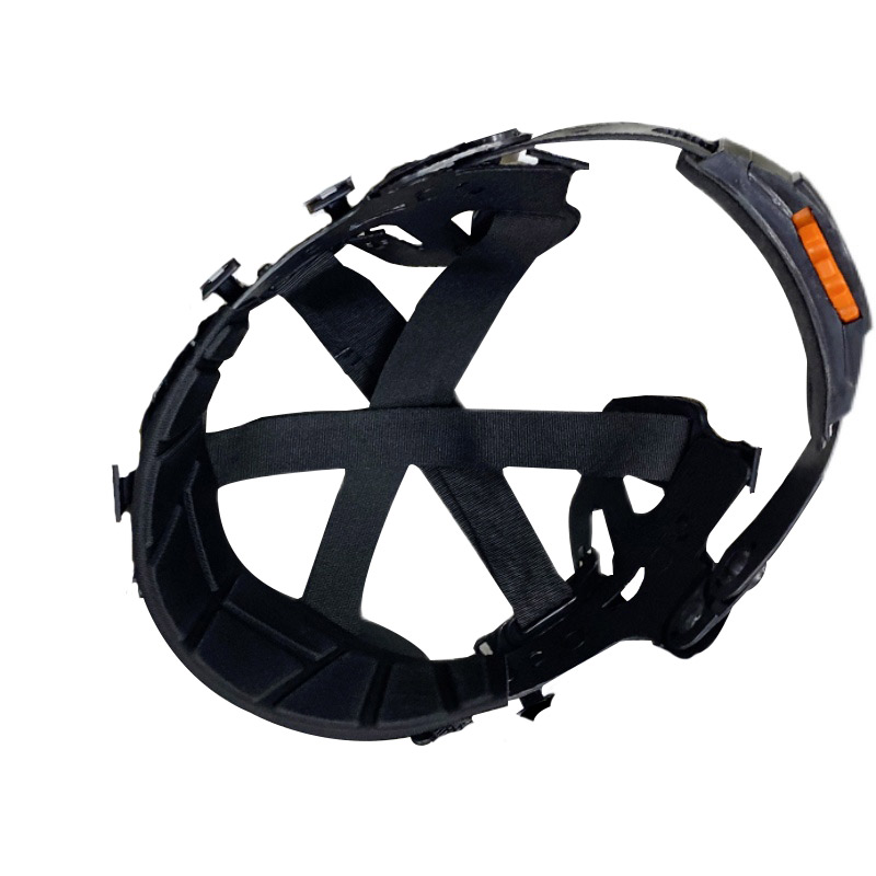 CE Carbon Fiber Safety Helmet for Engineer Construction Industrial Protective Working Rescue Bicycle Motorcycle Helmets Hard Cap: Six Point Lining