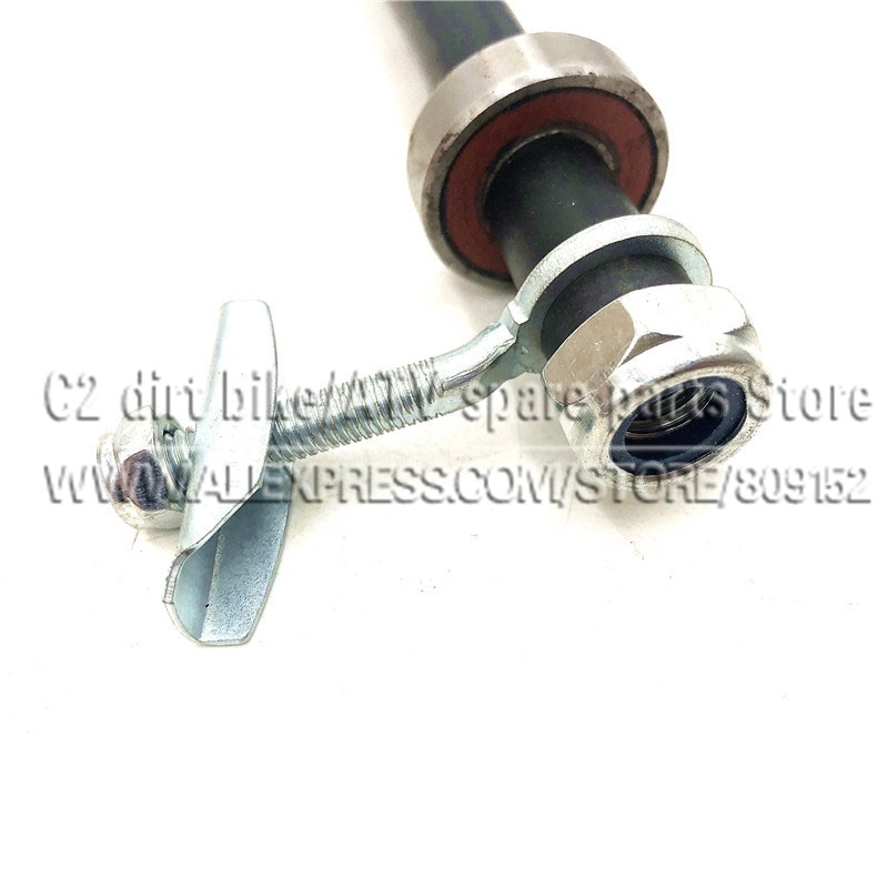Eje de rueda delantera o trasera, 10MM, para Mini Moto de 47cc, 49cc, Dirt Pocket, Mini moto Kayo KXD