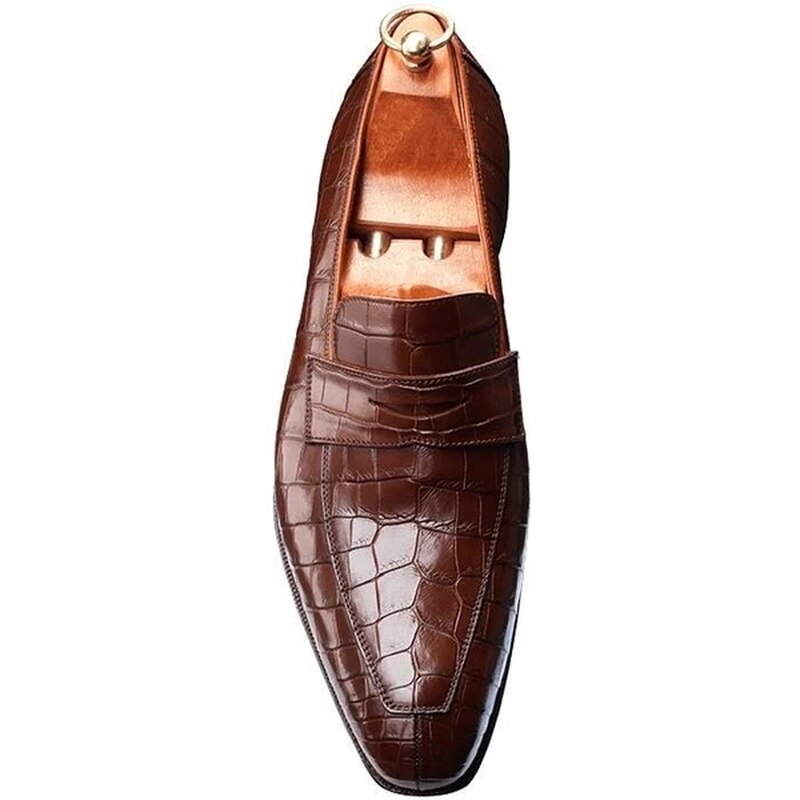 Miesten pu nahkakengät vapaa-ajan kengät mekkokengät brogue kengät kevät nilkkurit vintage klassikko miesten rento  f61