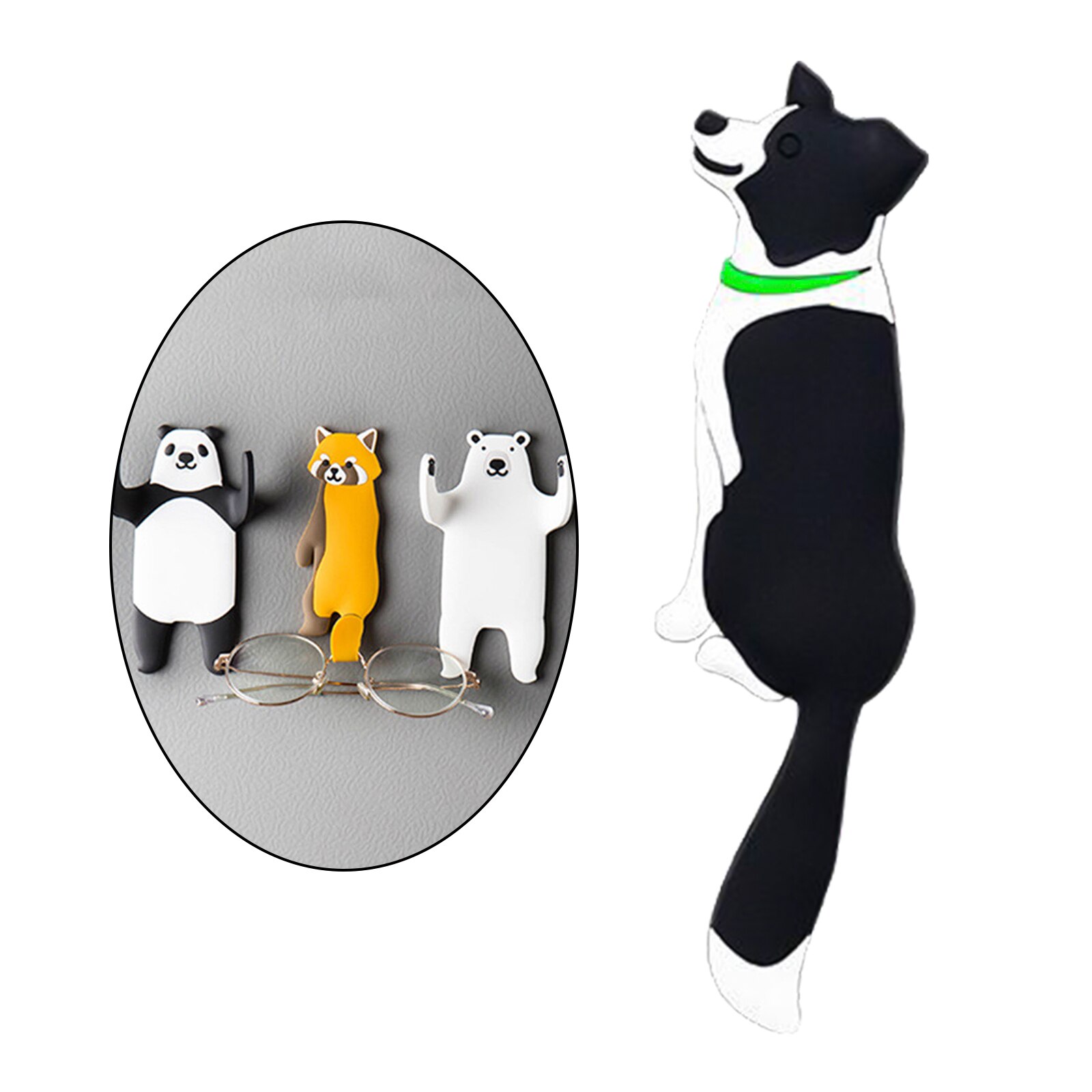 Leuke Cartoon Dier Muur Haak Creatieve Dier Haak Badkamer Keuken Haak Zelfklevende Sleutel Haken Voor Muur Home Decor Ambachten: Shepherd