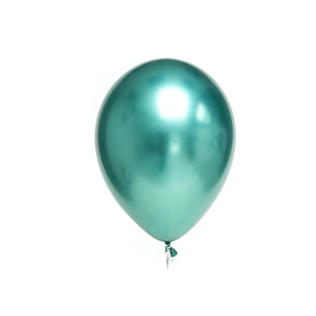 Metallic Latex Balloons Thickened Pearlescent Chrome Balloons Wedding Party Decoration Balloons: Green