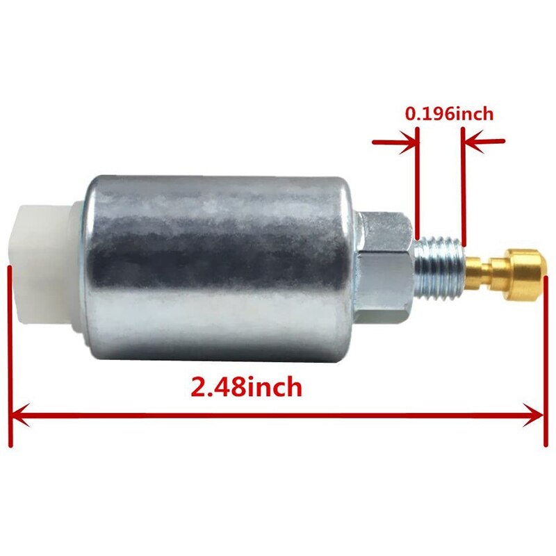 Électrovanne de carburant de carburateur 699915 pour Briggs &amp; Stratton Carb 695423 699878 794572 796109 accessoires de tondeuse à gazon
