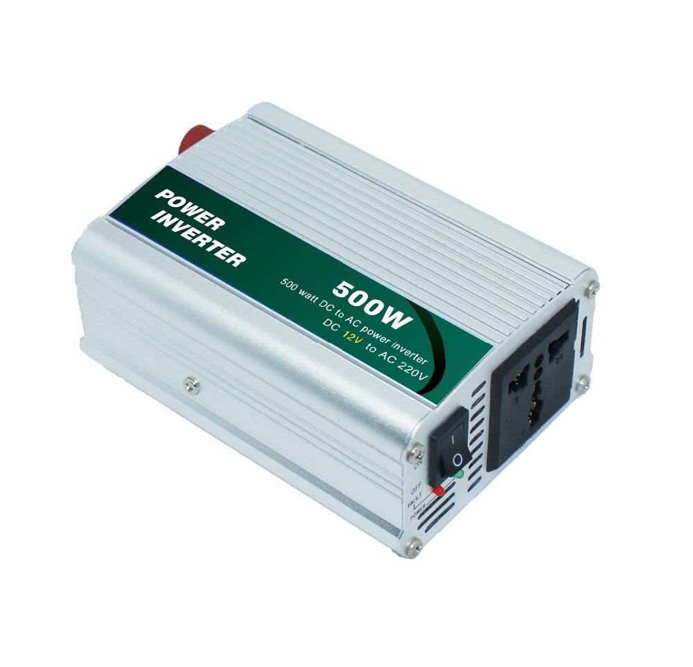 cigarette lighter Power Supply 500W 12V DC to 220V AC Car Power Inverter Adapter Port for home use