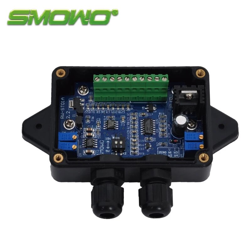 RW-ST01A Load cell / Strain Gauge Amplifier Load Cell sensor Amplifier Transmitter strain ga Dual signal output(0-5V/10V&amp;4-20mA)