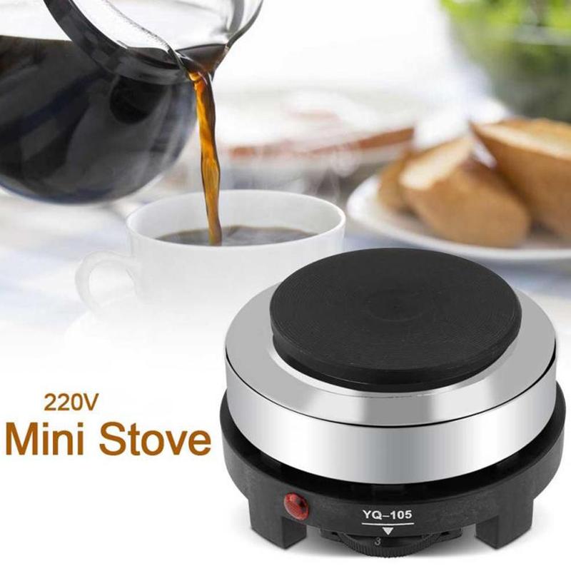 500W Mini Electric Heater Stove Cooker Plate Milk Furnace Plug Coffee Kitchen Kitchenware EU Appliance Water Heating K4Q5