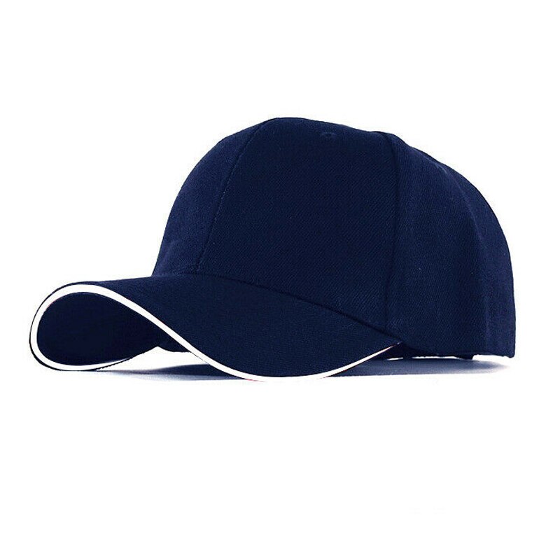 Unisex EMF Radiation Protection Baseball Cap Rfid Shielding Electromagnetic Hat Baseball Cap Outdoor Sun Hat Snapback Hat: Navy Blue