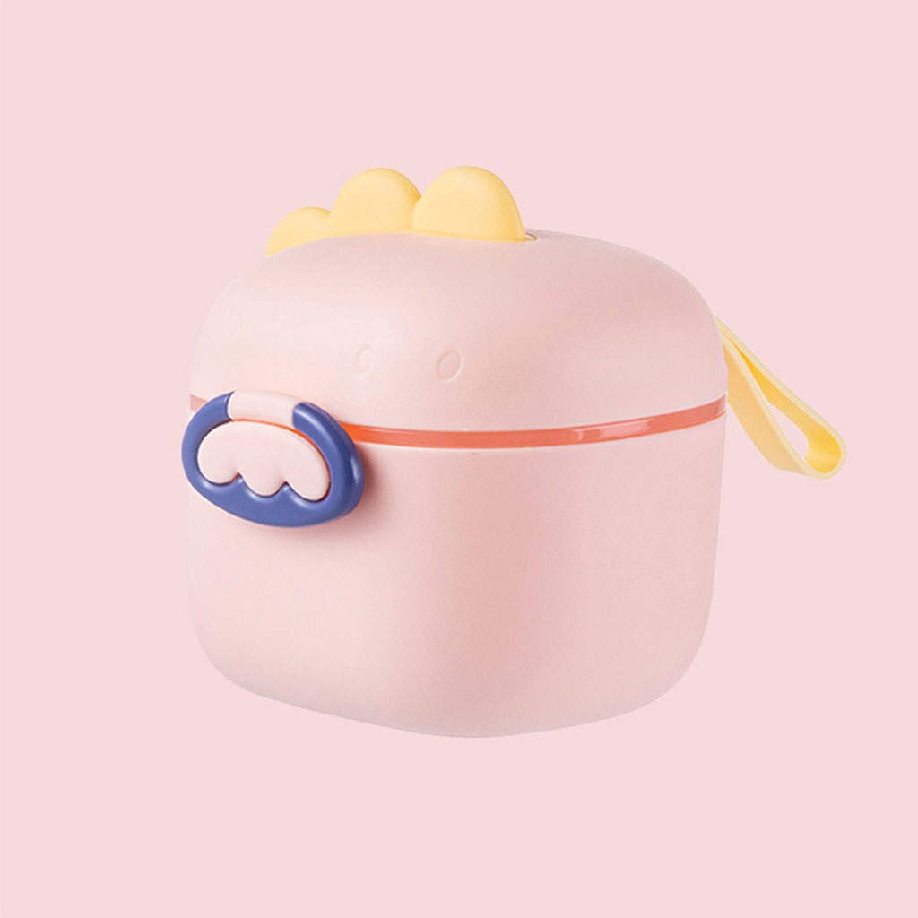 Baby Formula Dispenser with Scale Containers Milk Powder Dispenser for Baby: Small Pink