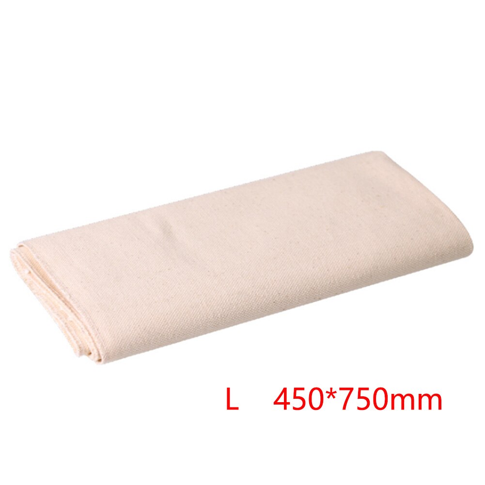Dough Couche Cotton Blend Kitchen Tool Pastry Baking Proofing Cloth For Breads Fermented Mat Rectangular Thick Bakers: L