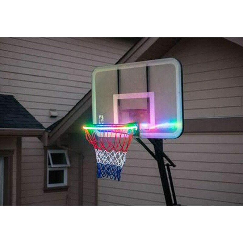 Basketbal Velg Led Solar Licht Spelen Op Nachtlampje Jongens Slaapkamer Home Decor PUO88