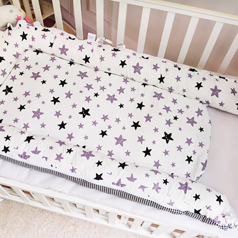 Nyfødt baby sovende bærbar seng krybbe sovende isoleringsmadras pleje bærbare krybber bomuld aftagelig vaskbar ycz 038