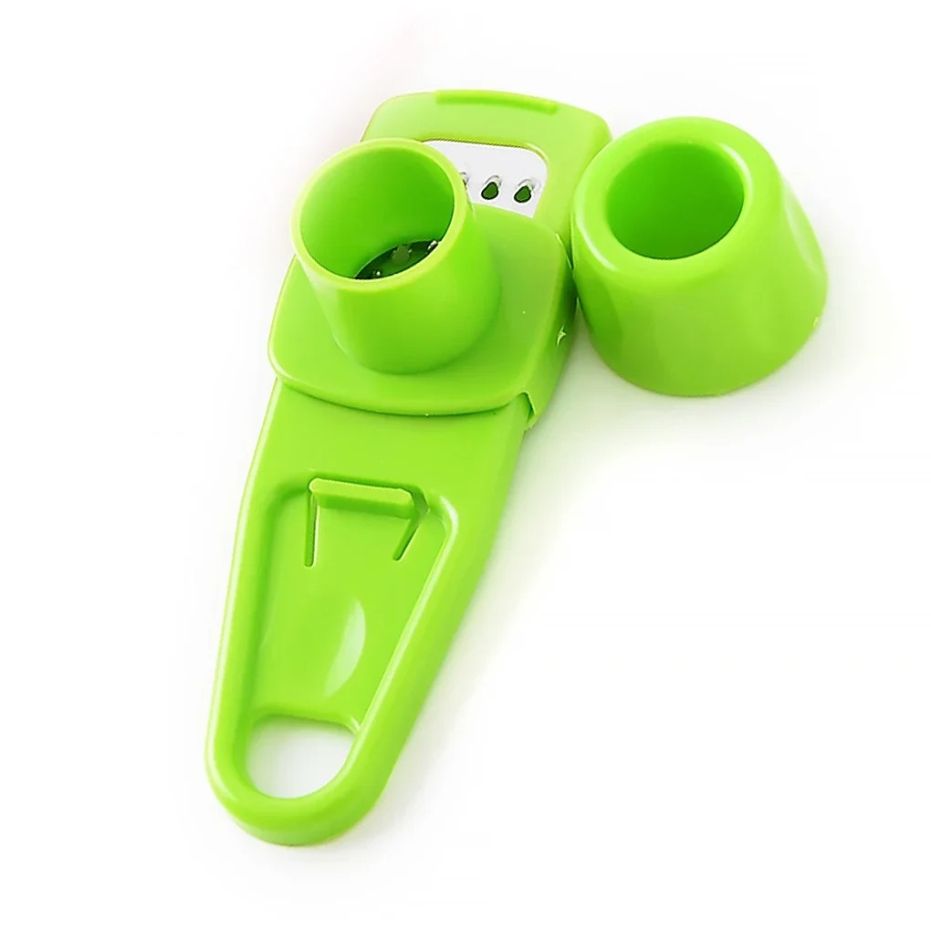 1PCS Knoflook Crusher Druk Multifunctionele Handleiding Gember Knoflook Slijpen Rasp Cutter Knoflook Dunschiller Keuken Gereedschap