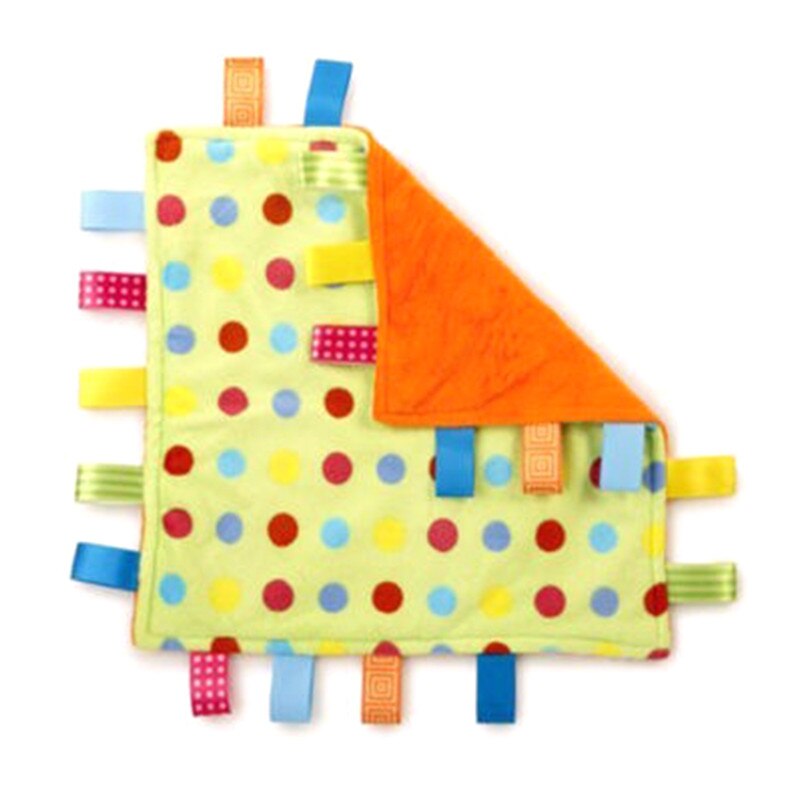 1PC Super suave cuadrado cómodo juguete de peluche bebé calmante toalla como Multi-función Multi-estilo bebé agarre toalla reconfortante: 03