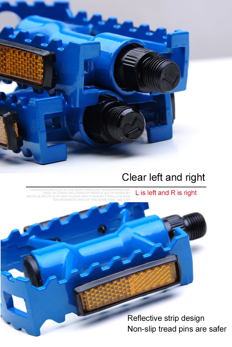 1 Paar Aluminium Pedaal Fiets Pedaal Weg Mountainbike Deel Pedaal Fietsen Fiets Holle Platte Kooi Lager Pedalen Zg