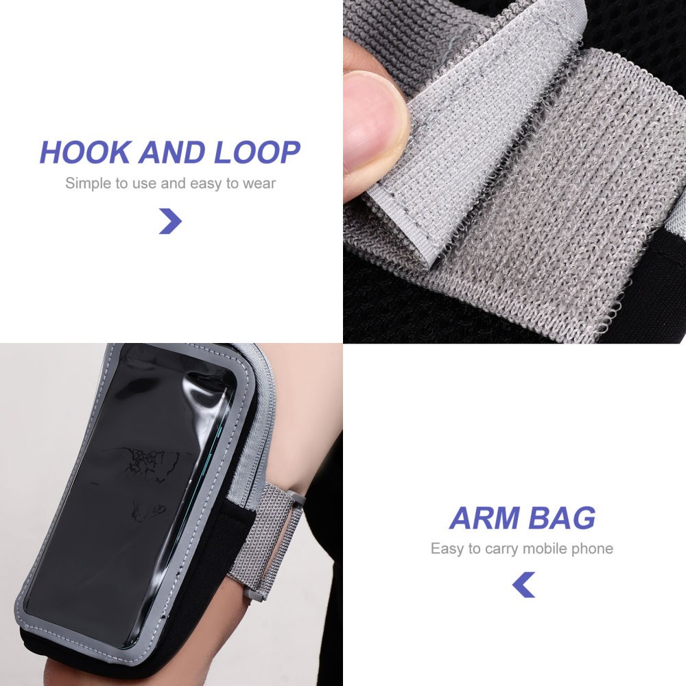 1Pc Arm Bag Handige Mobiele Telefoon Toetsen Pouch Fietsen Running Arm Pouch