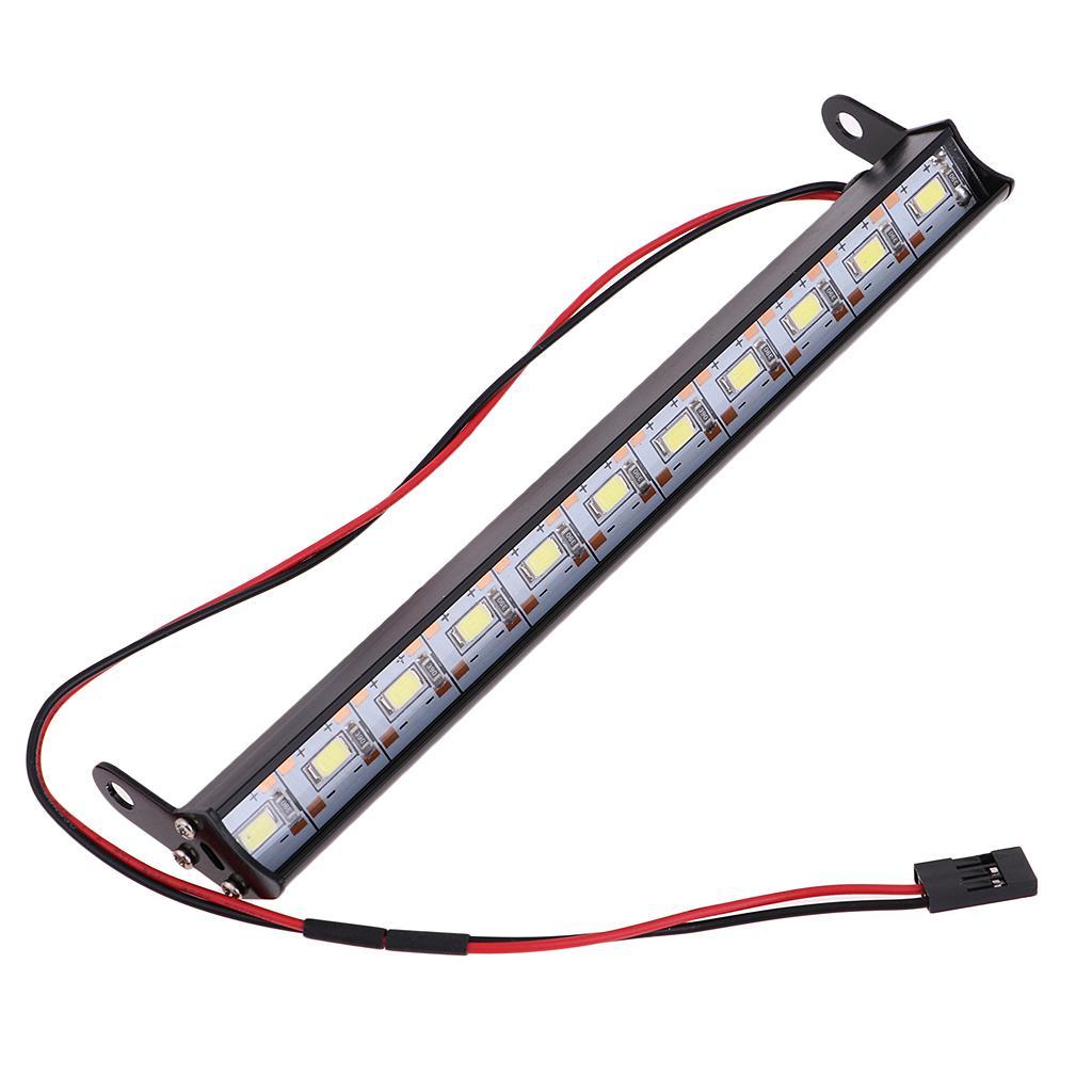 Wasserdichte, superhelle led-lichtleiste für scx 10 d90 rc crawler – diy-zubehör
