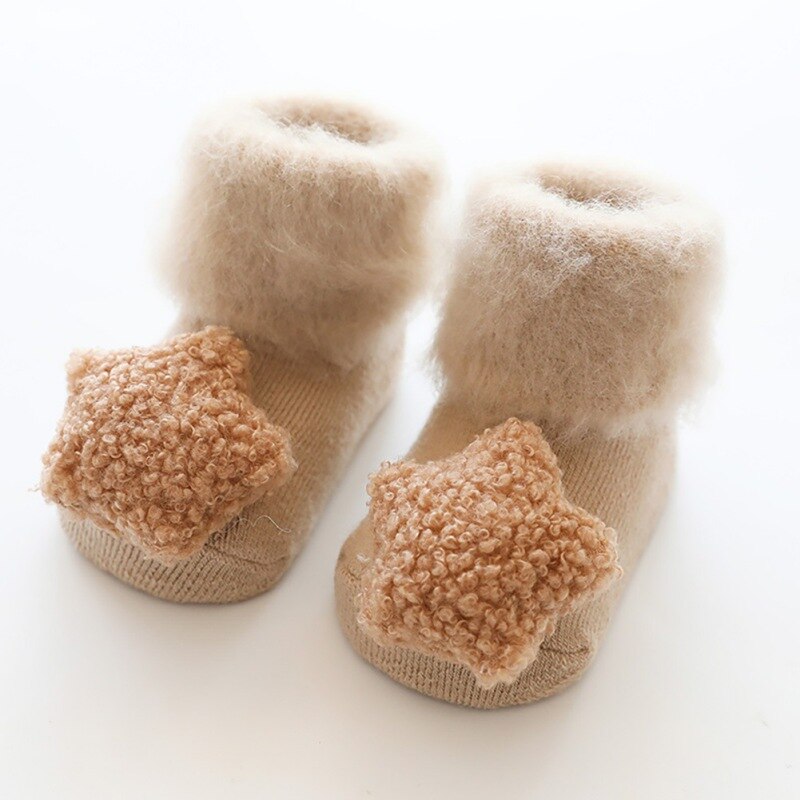 Newborn Floor Sock With Rubber Sole Baby Socks Baby Infant Anti Slip Girl Socks Wear Toddler Girl Shoes