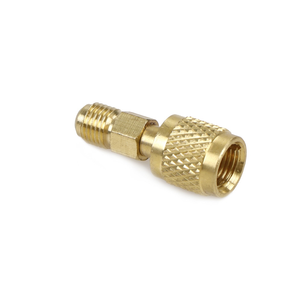 R410 Brass Adapter 1/4" Male to 5/16" Female Charging Hose to Pump