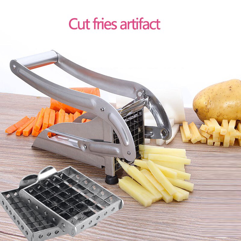 Cut fries artifact potato strips French fries cutlery commercial radish cucumber lettuce cut strip machine stainless steel