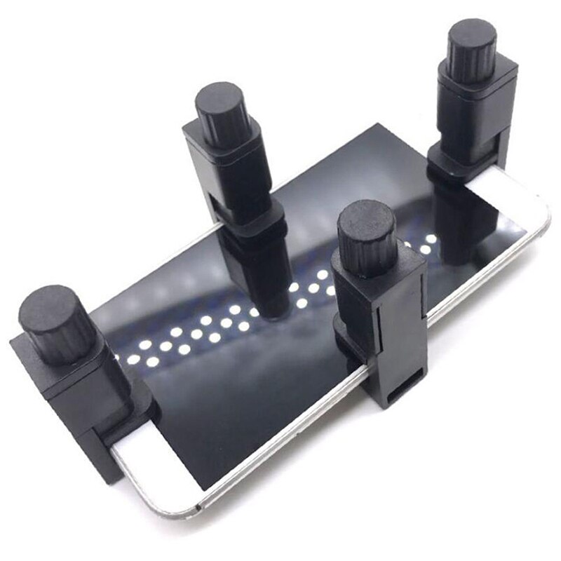 Soporte de plástico Universal para reparación de teléfonos móviles Clip de fijación de pantalla LCD para IPhone/Samsung/Huawei herramienta de reparación