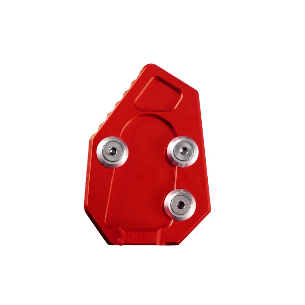Pièces de plaquettes de support pour Honda CB1000R à plaque de support latérale agrandisseur accessoires d'extension de béquille moto CB1000 R: Rouge