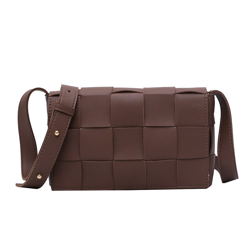 Sac à main pour femmes de à tricoter sac à bandoulière sacs à bandoulière pour femmes: Khaki shoulder bag