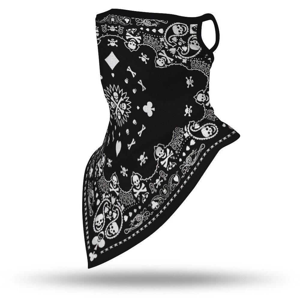 Foulard triangle à la , imprimé numérique, totem, sport de plein air, masque, protection solaire multifonctionnelle, foulard magique