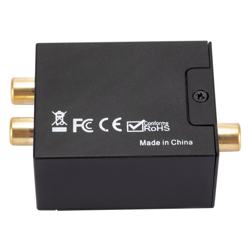 Digitale Audio Analoog Converter Bluetooth 5.0 Optical Fiber Toslink Coaxiale Signaal Naar Rca R/L Audio Decoder Dac versterker