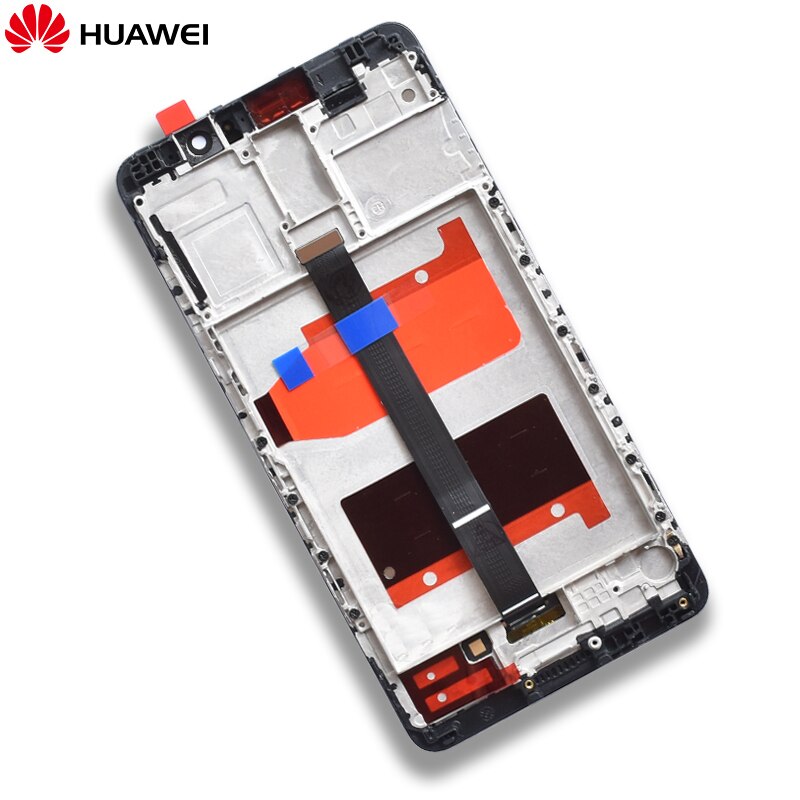 Oryginalny 5.9 ''wyświetlacz dla Huawei kumpel 9 LCD MHA-L09 MHA-L29 z ekranem dotykowym Digitizer zgromadzenie wymień zamiennik z ramą