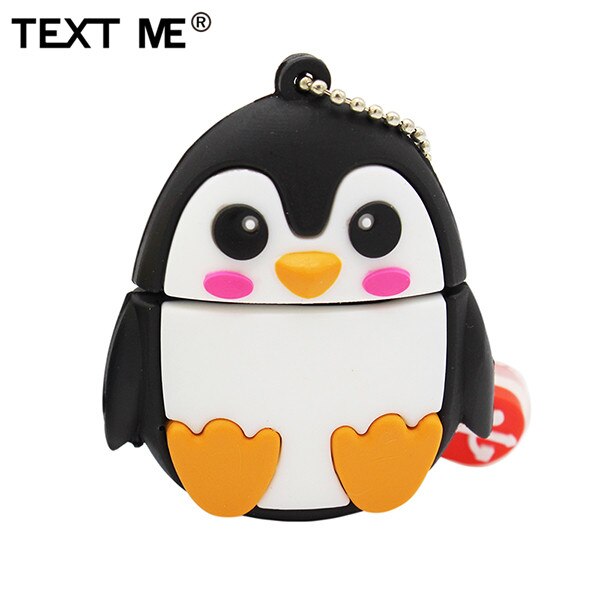 TEXT MIR 64GB nette cartoon Pinguin eule fuchs stil usb-stick usb 2.0 4gb 8gb 16gb 32GB vreative stick