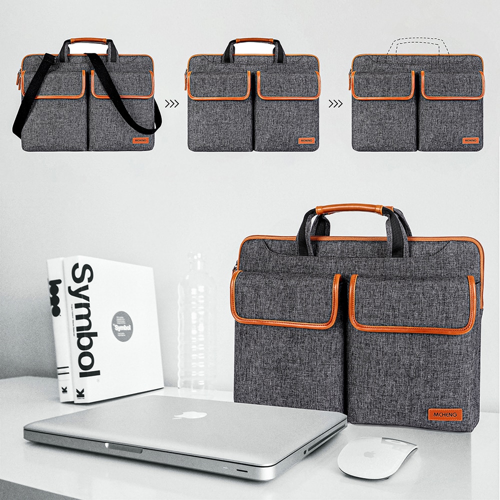 MCHENG Multi-use Laptop Sleeve With Handle For 10" 13" 14" 15.6" 17" Inch DELL APPLE asus Laptop Computer Bag
