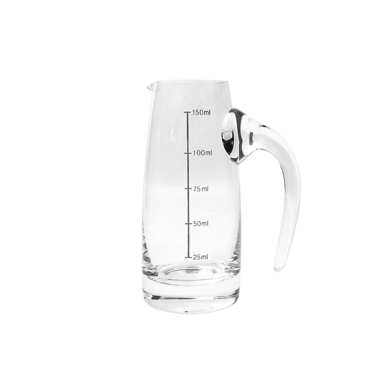 150Ml Kristal Glas Rode Wijn Decanter Heupfles Set Precisie Schaal Wijn Schenker Water Karaf Jug Schenker Beluchter Whiskey bar